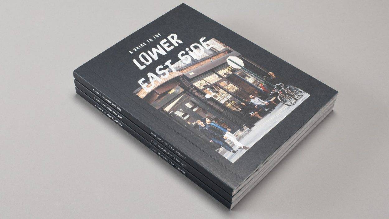 real estate branding for one Manhattan square New York - brochure 2