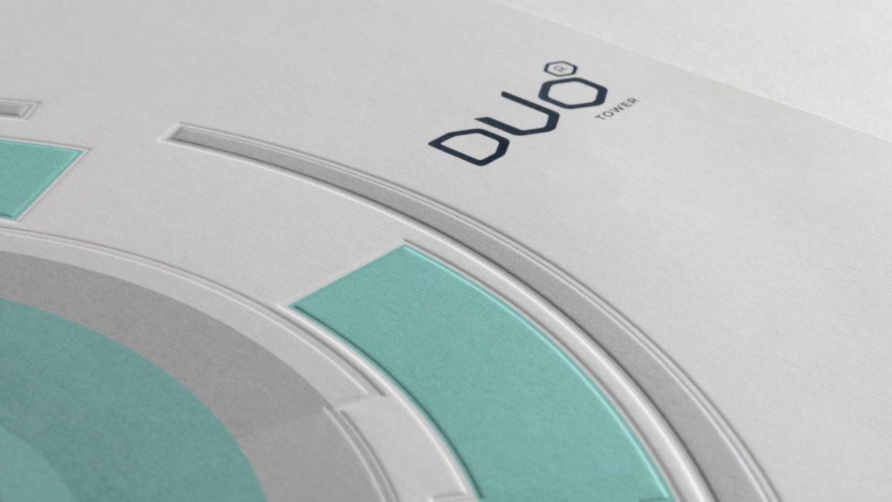 property marketing for duo tower - brochure