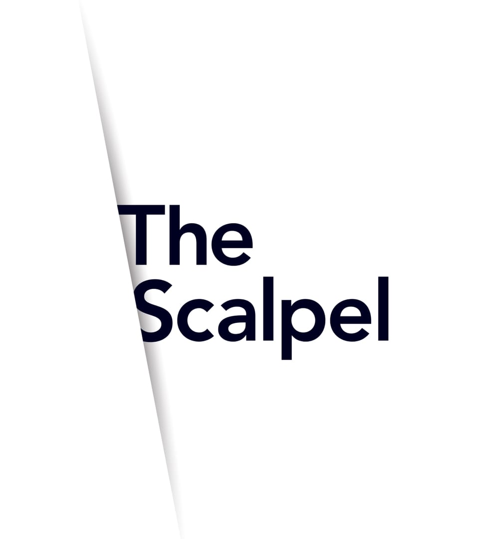 branding for the scalpel london - brochure 1