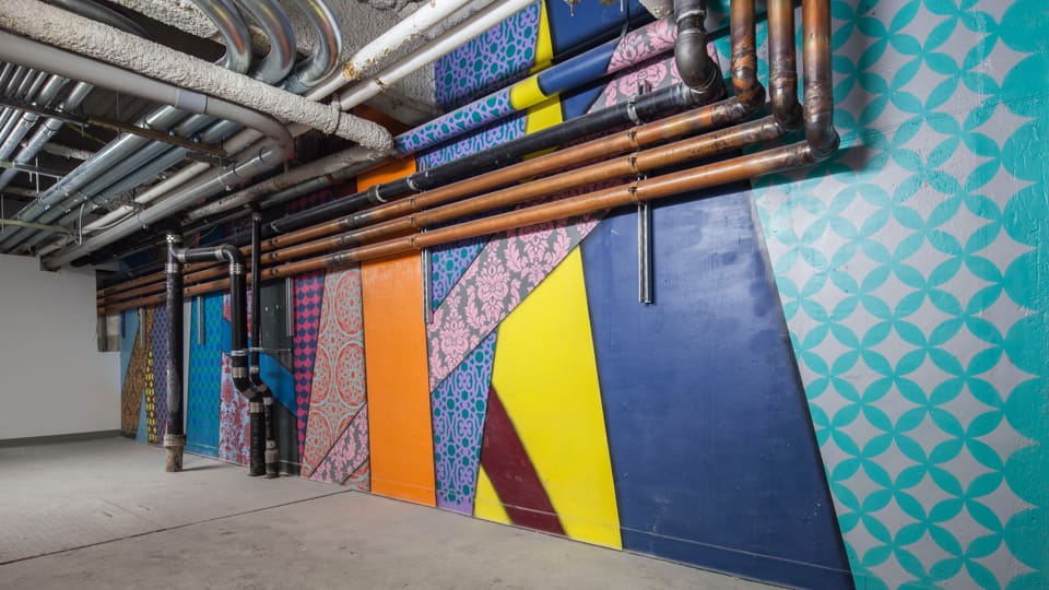 The Sorting House Branding-Mural