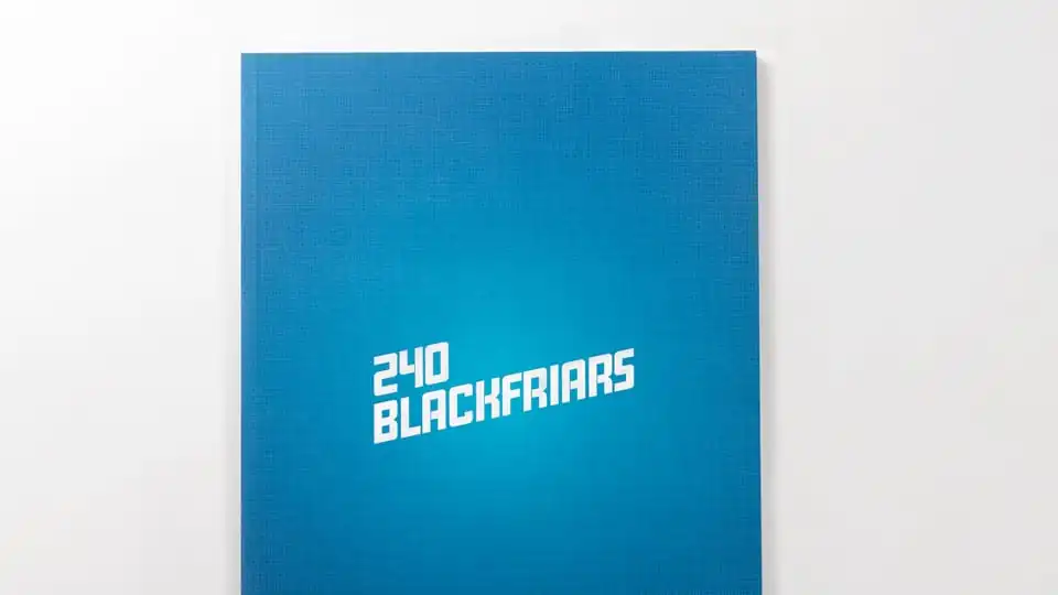 property branding for 240 blackfriars london - brochure 1