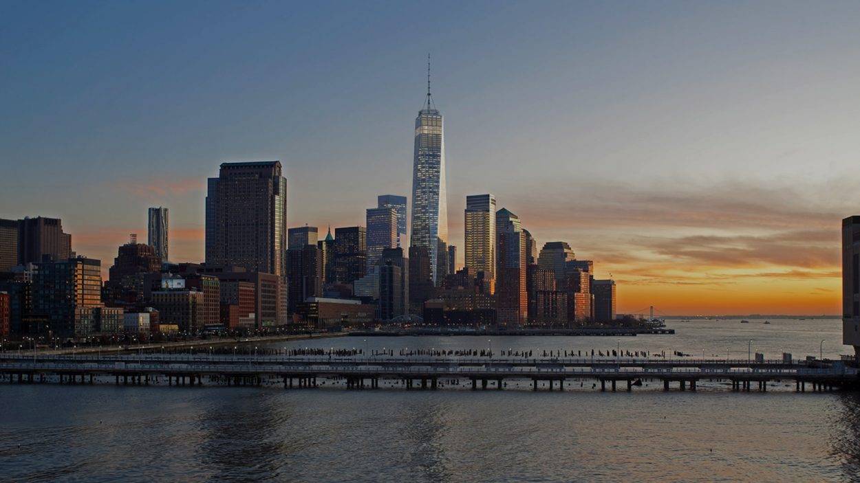 real estate branding for one world trade center New York - rendering