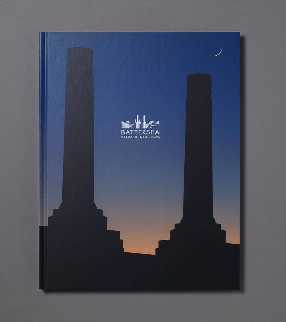 property marketing for battersea power station london - icon brochure