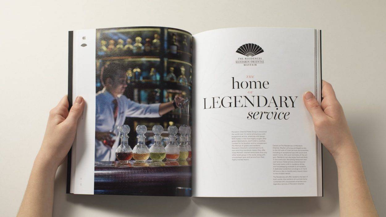 property marketing for hanover bond mandarin oriental london - brochure 3